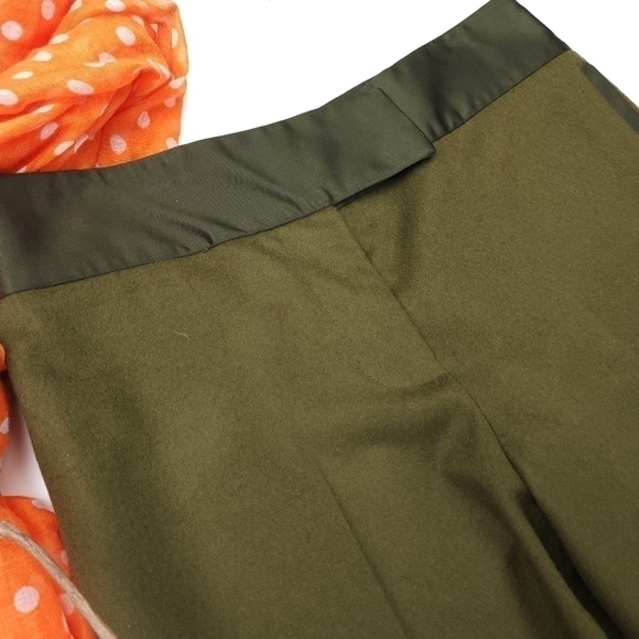 TSE Cashmere Wool Blend Wide Leg Flare Pants Sz 4 - Picture 5 of 11